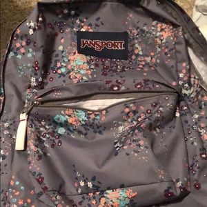 Jansport floral backpack